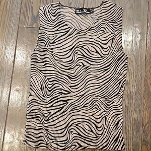 Animal Print Tank Top
